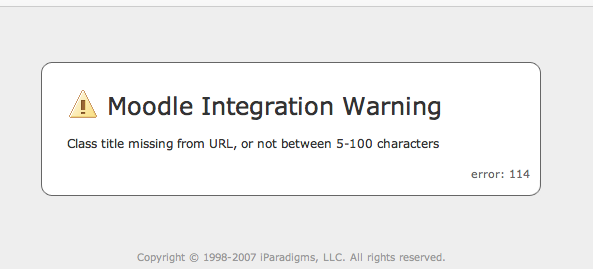 Moodle 1.8.2+ and Plugin 2.0.0